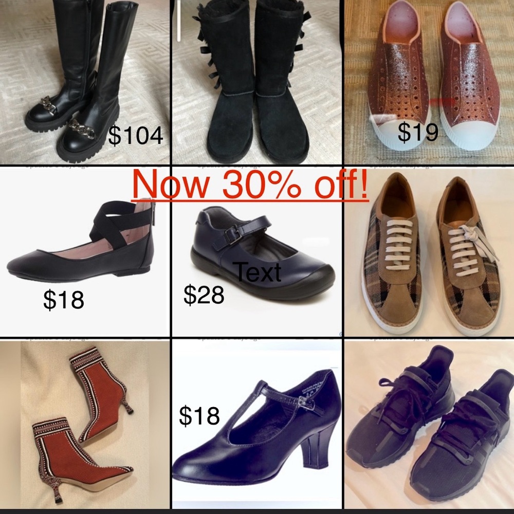 Women, Men, & Kid’s Shoes